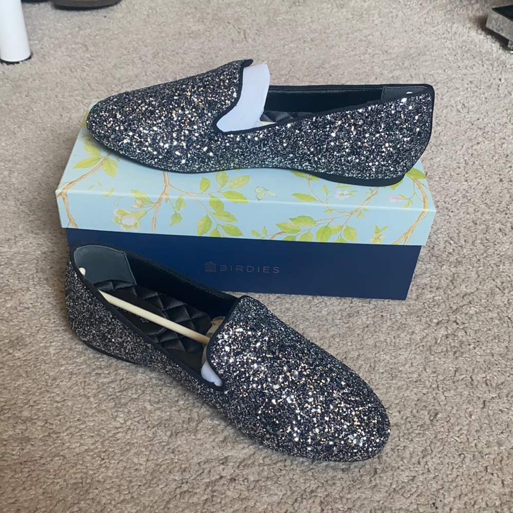 BRAND NEW BIRDIES: THE STARLING GUNMETAL GLITTER